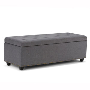 Hamilton - Upholstered Storage Ottoman by Couch.com