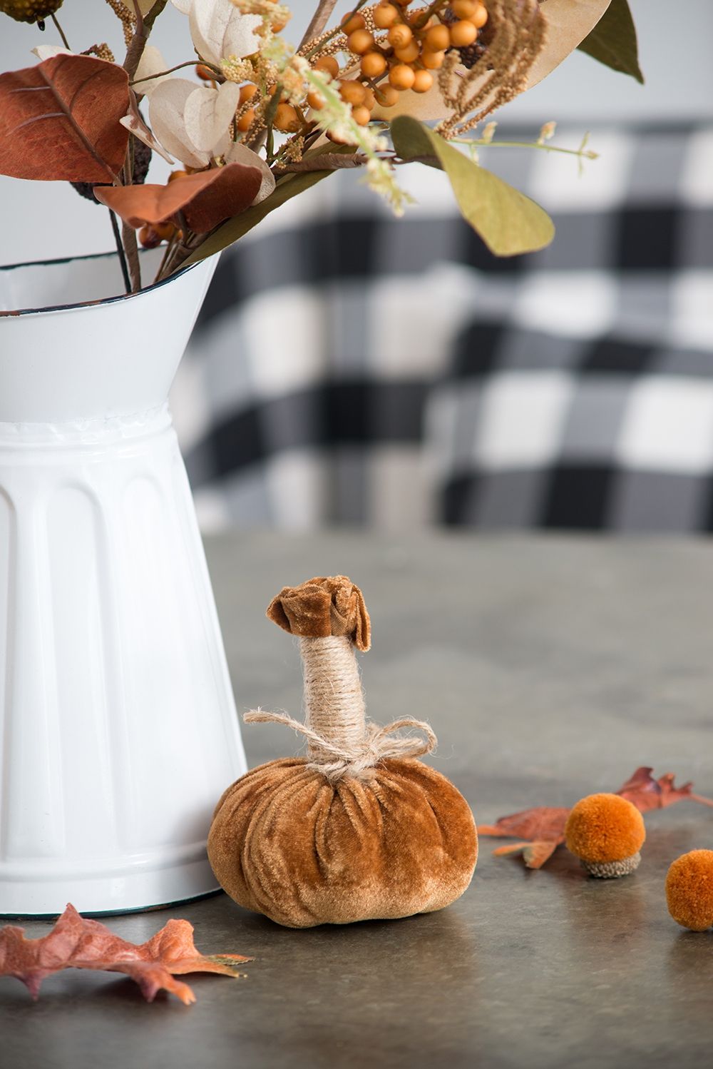 Pumpkin Ornament For Holiday Harvest Festival Fall Festival & Thanksgiving (Set of 6) by Couch.com