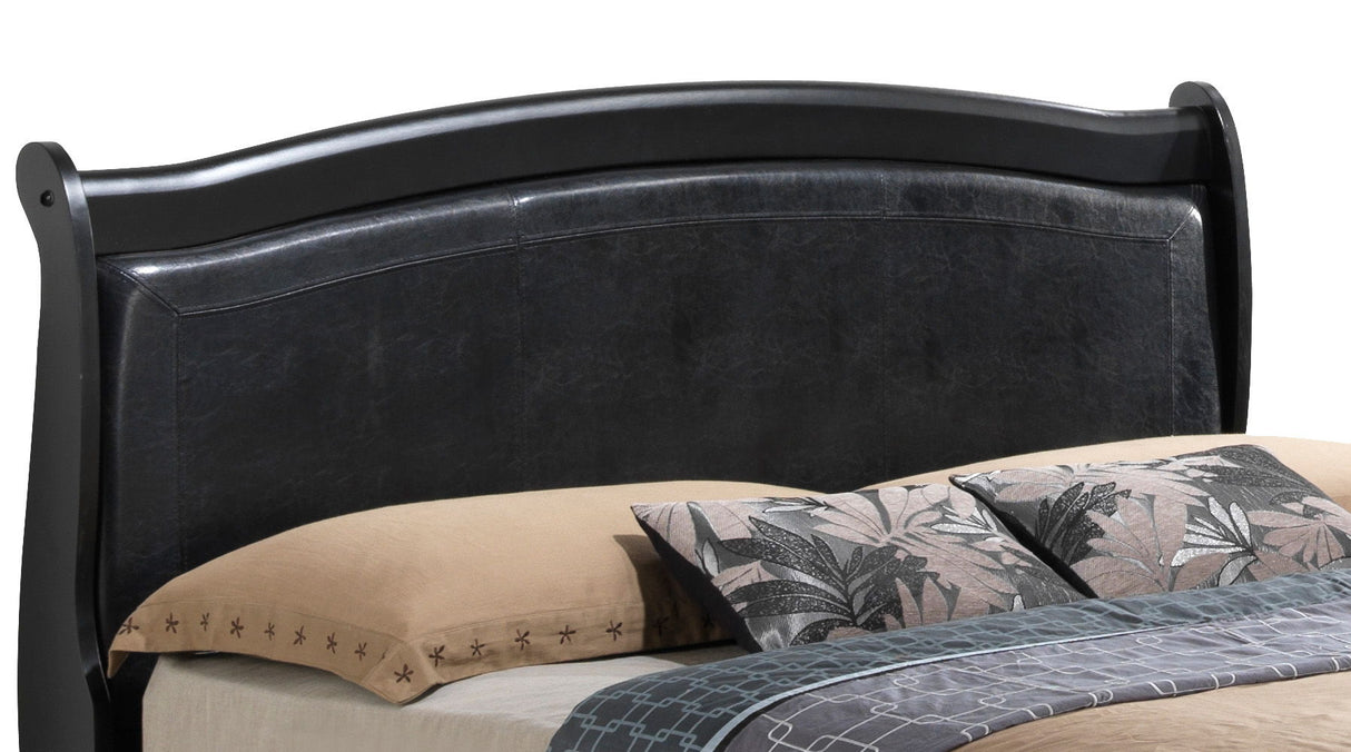 Panel Sleigh Bed Elegantly Crafted by Couch.com