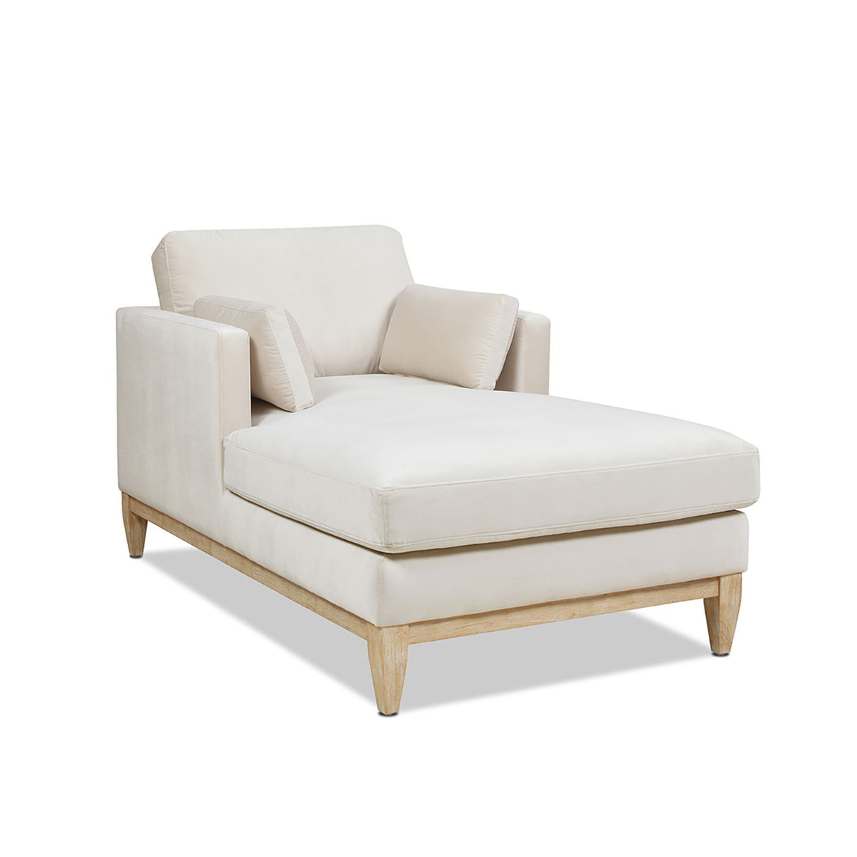 Knox - Modern Farmhouse Chaise Lounge Chair by Couch.com