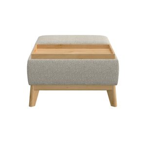Revel - Reversible Tray Ottoman - Tan by Couch.com