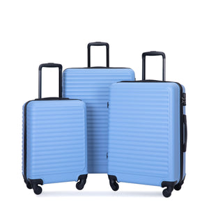 3 Piece Luggage Sets, Lightweight Suitcase With Two Hooks, Spinner Wheels, Tsa Lock by Couch.com