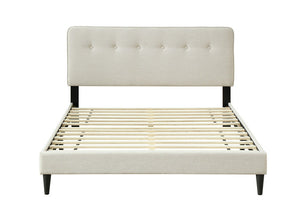 Upholstered Bed Compact With USB by Couch.com