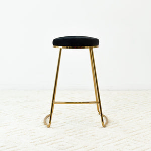 Jane - 26" Mid-Century Modern Luxury Upholstered Stool by Couch.com