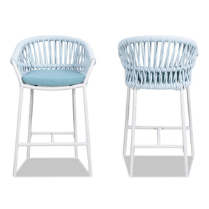 Maiden - Patio Counter Stool Sunproof Olefin (Set of 2) by Couch.com