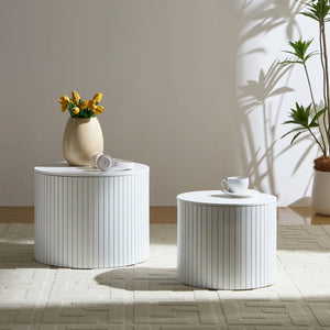 Handcrafted Nested Table Set, 2 Pieces by Couch.com