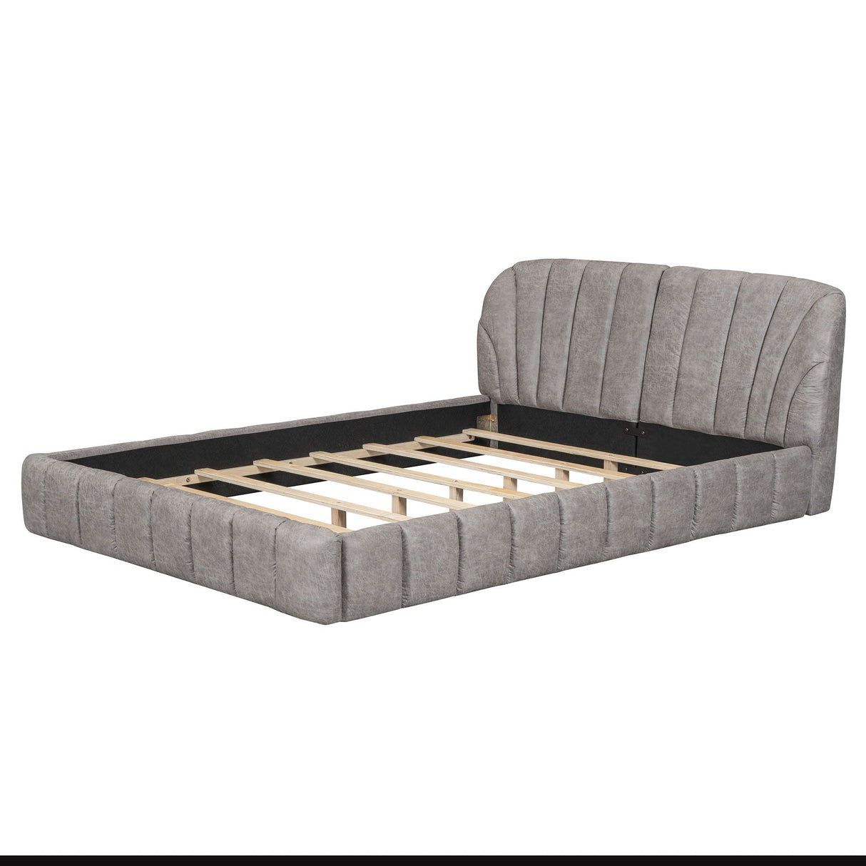 Elegant Design Upholstered Platform Bed by Couch.com