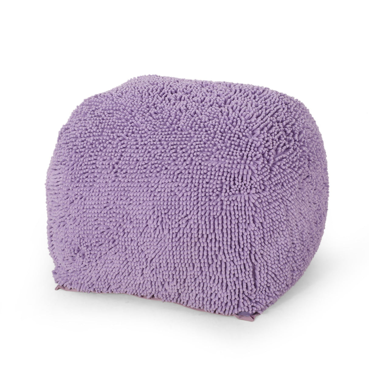 Spongy Microfiber Square Pouf Soft Seating by Couch.com