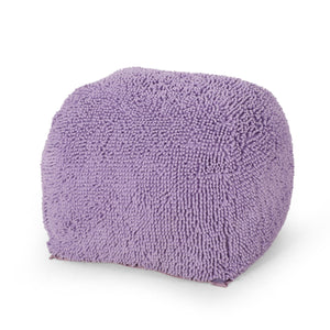 Spongy Microfiber Square Pouf Soft Seating by Couch.com