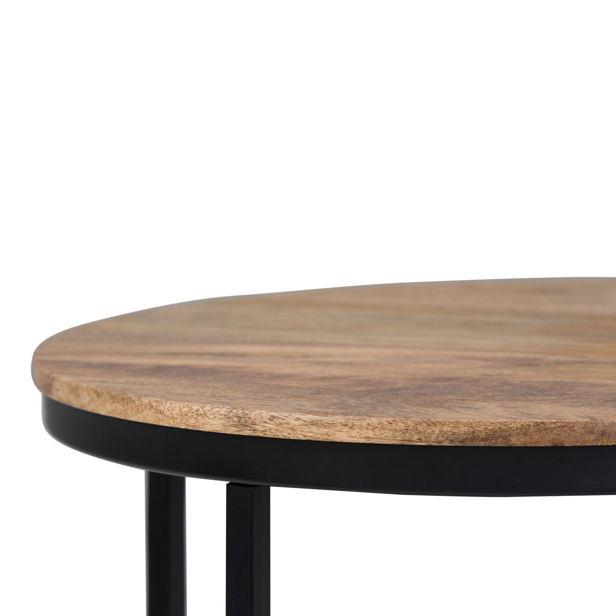 Jenna - Handcrafted Round Side Table by Couch.com