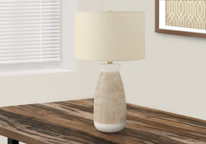 Lighting, Table Lamp, Ceramic, Resin, Contemporary - Cream by Couch.com