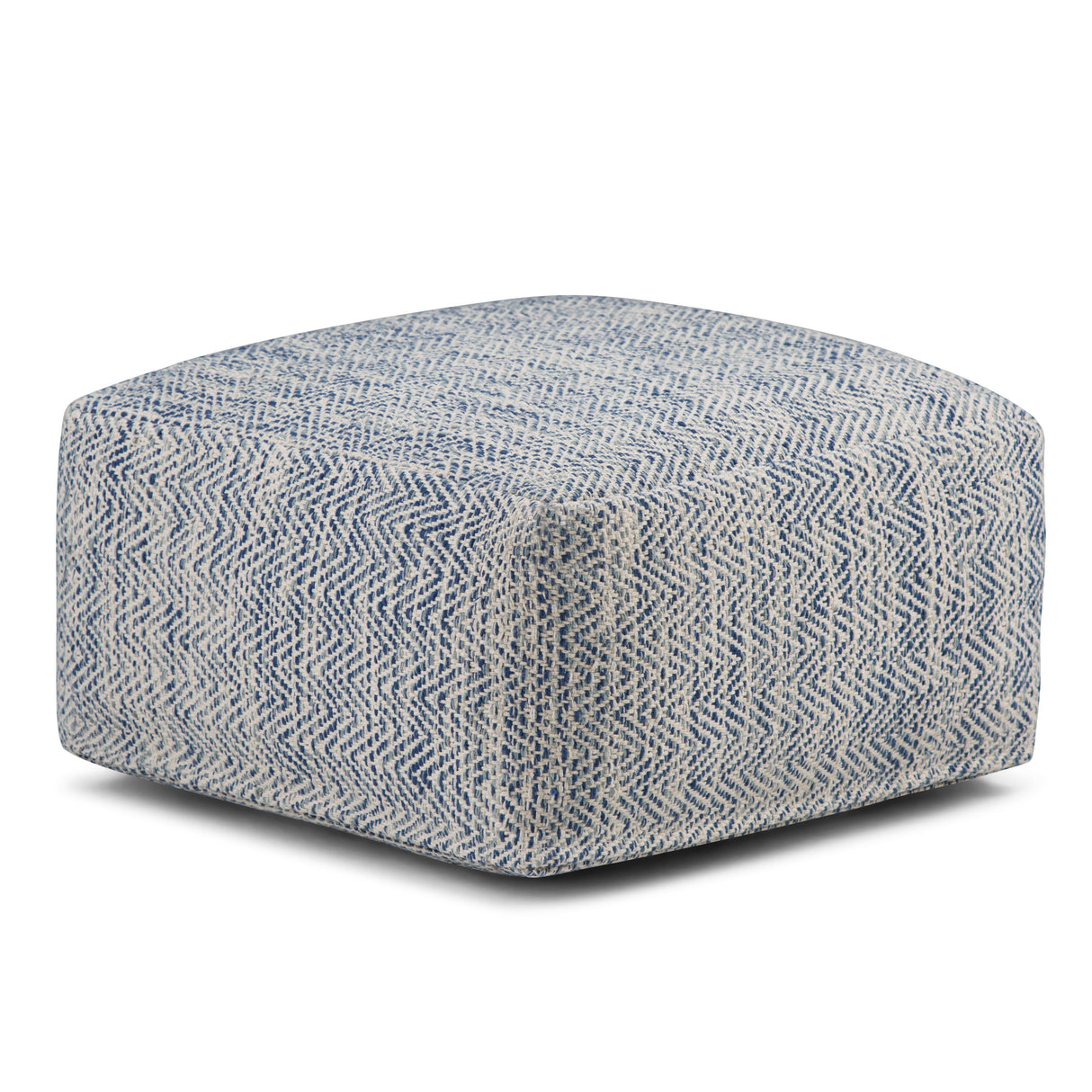 Nate - Handcrafted Square Pouf by Couch.com