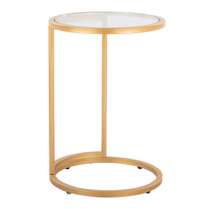 Zenn - Round End Table With Stylish Design by Couch.com