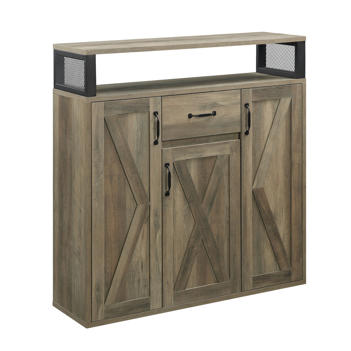 Abiram - Rustic Server - Oak by Couch.com
