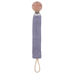 Products Beech Pacifier Clip To Soothe Baby Cotton And Hemp