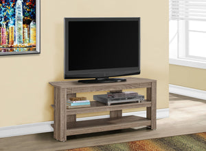 TV Stand, Console, Media Entertainment Center, 3 Storage Shelves by Couch.com