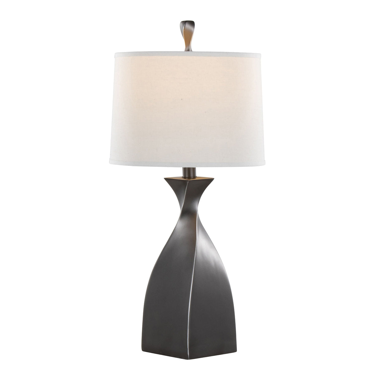 Curvo - Contemporary Polyresin Table Lamp (Set of 2) by Couch.com