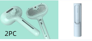 Pet Comb Self Cleaning Pets Hair Remover Brush For Dogs Grooming Tools Dematting Comb Built-in Mist Humidifier Pet Products