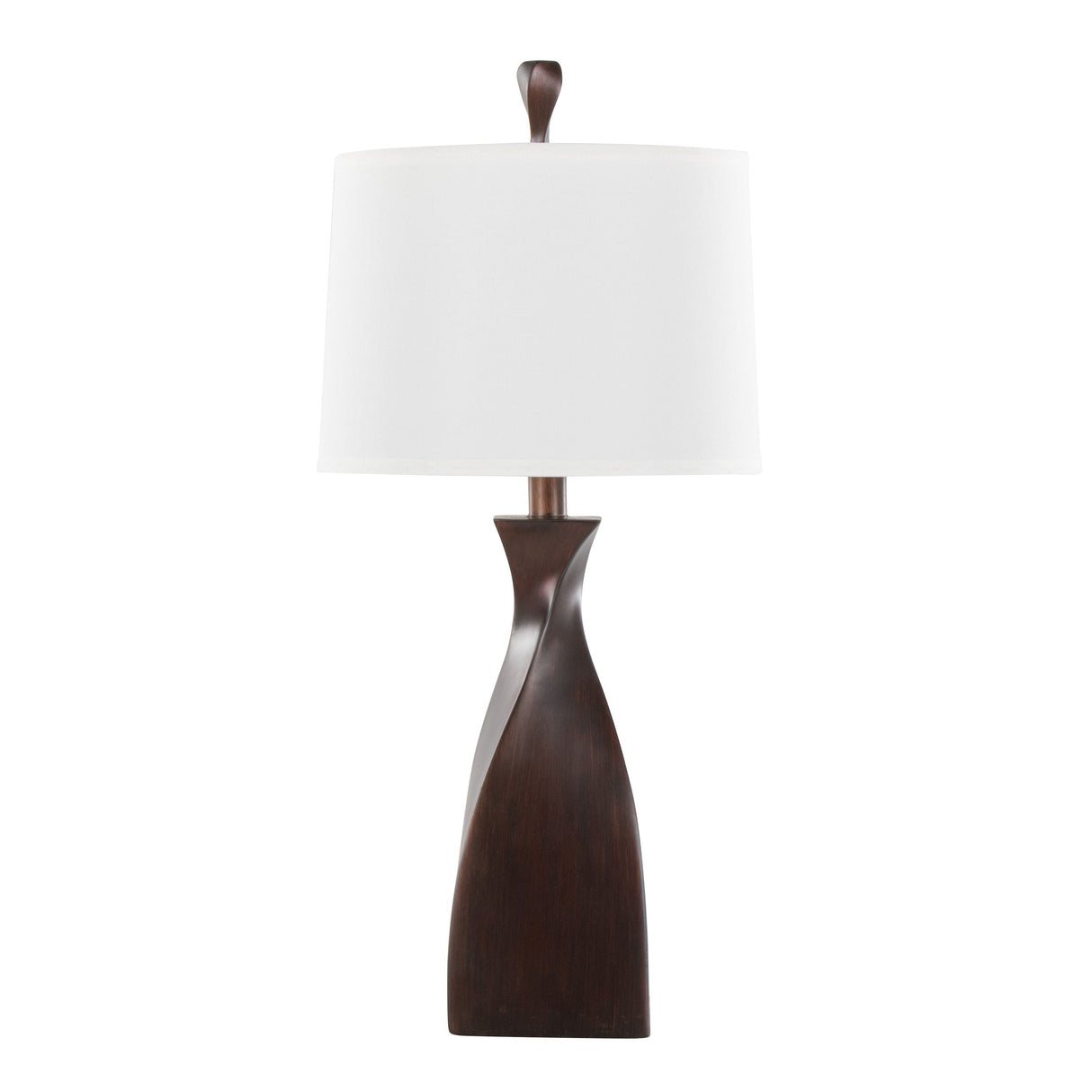 Curvo - Contemporary Polyresin Table Lamp (Set of 2) by Couch.com