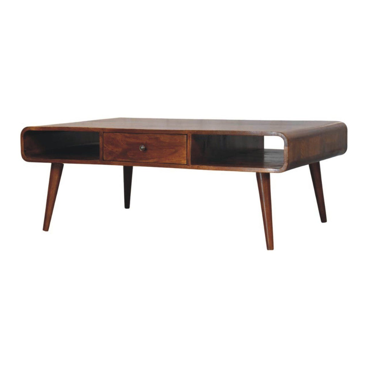 Avora - 2 Drawer Coffee Table - Brown by Couch.com