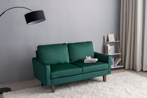 Comfortable Loveseat With Durable Construction by Couch.com