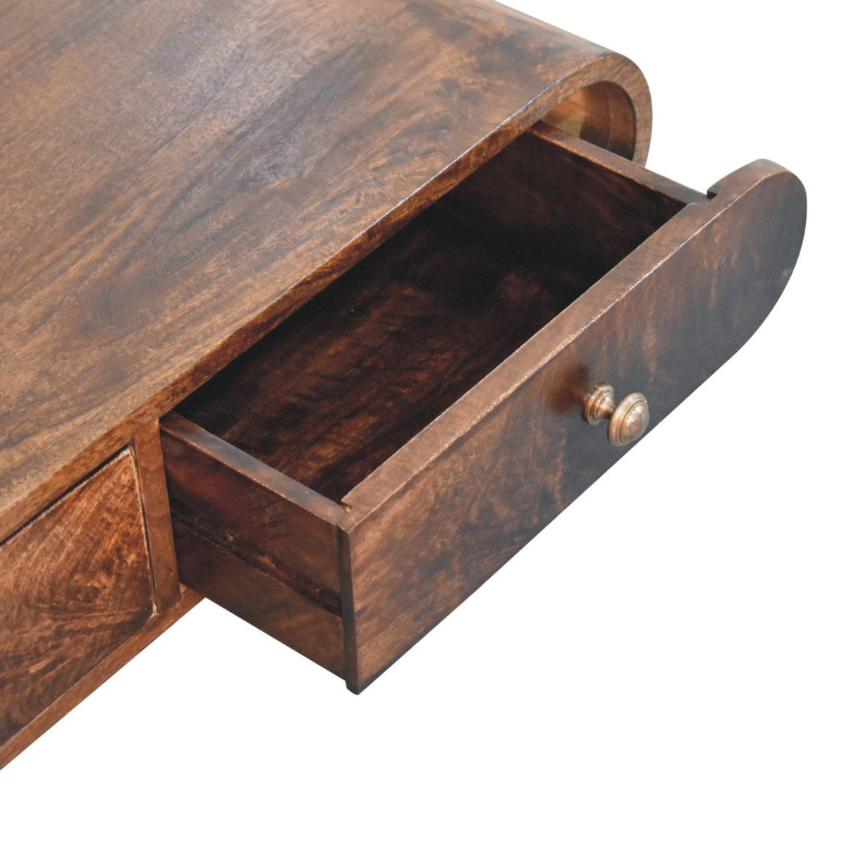 Wall Mounted Console Table - Walnut by Couch.com