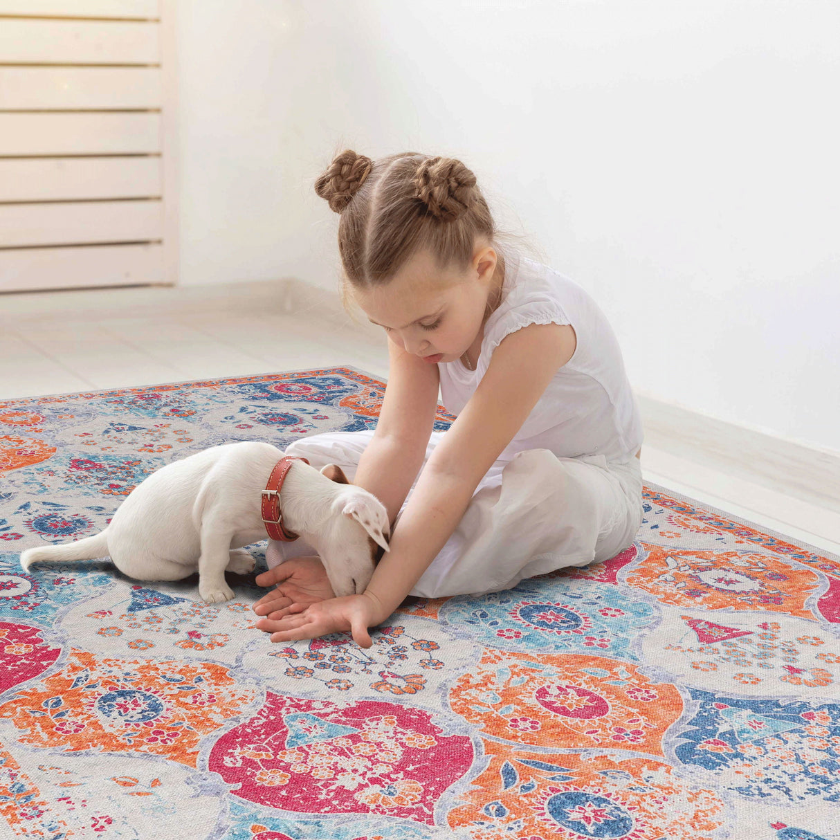 Maval - Stunning Washable Area Rug by Couch.com