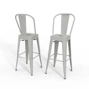 Fletcher - Handcrafted Metal Stool (Set of 2) by Couch.com