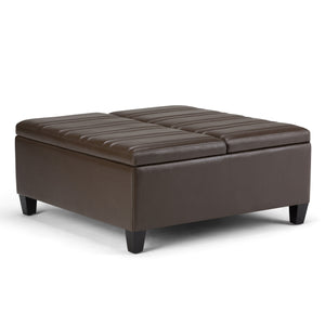 Ellis - Coffee Table Storage Ottoman Contemporary Design by Couch.com