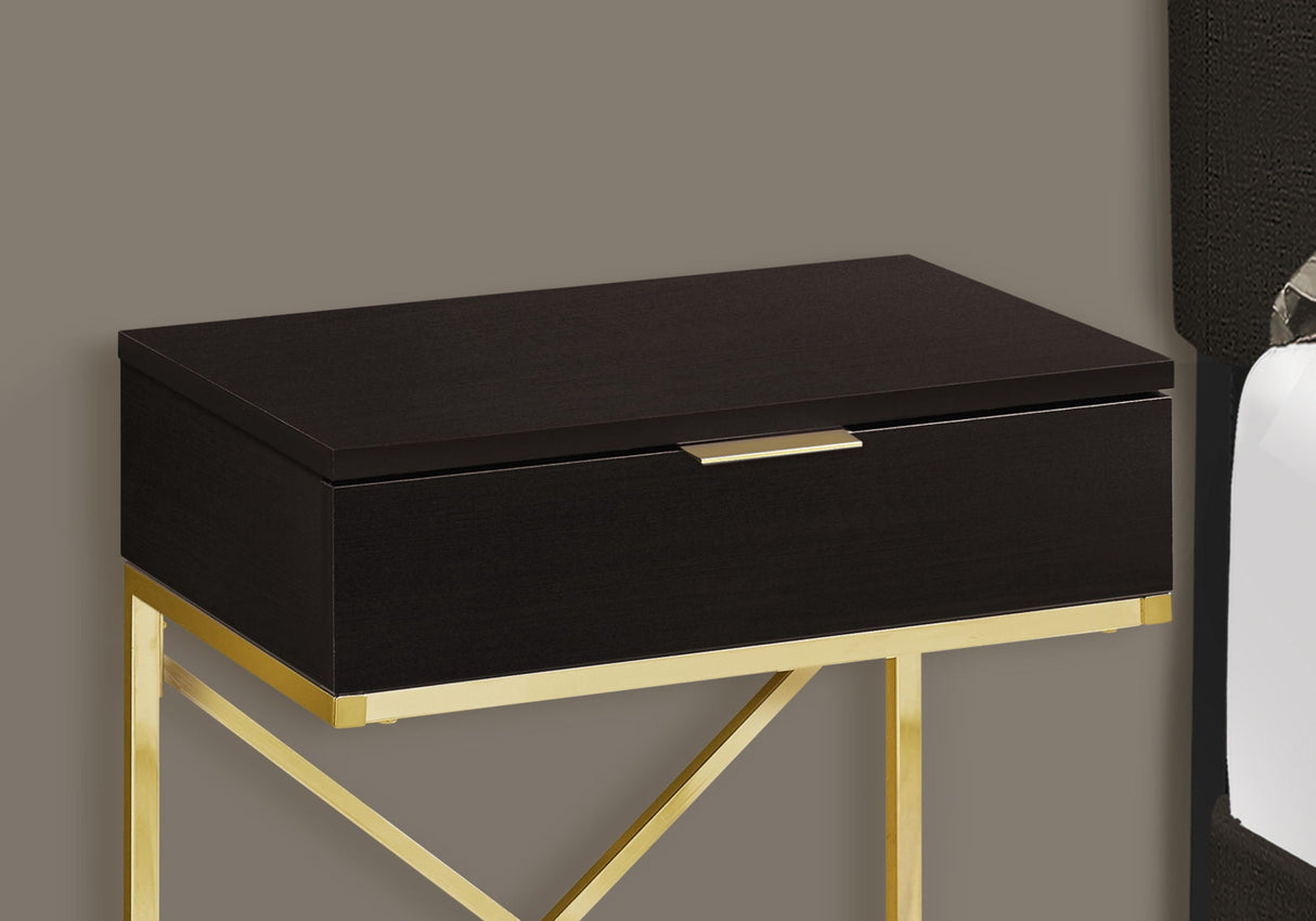 Accent Side Table, Storage Drawer, Spacious Tabletop, Contemporary & Modern by Couch.com