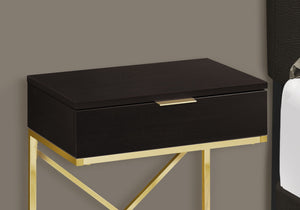 Accent Side Table, Storage Drawer, Spacious Tabletop, Contemporary & Modern by Couch.com