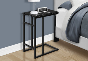 Accent Table, C - Shaped, Modern Design - Black by Couch.com