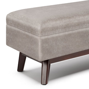 Owen - Upholstered Rectangular Storage Ottoman by Couch.com