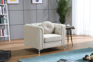 Contemporary Sloped Arm Chair by Couch.com