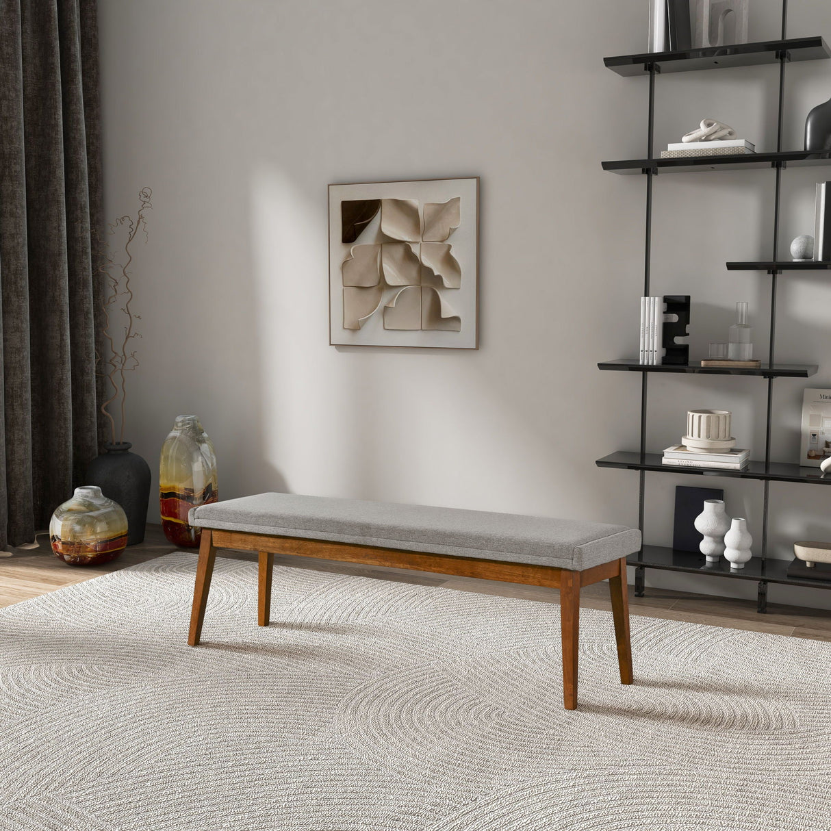 Warren - Bench - Ash Gray by Couch.com