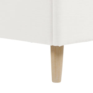 Stockholm - Modern Wavy Headboard Platform Bed by Couch.com