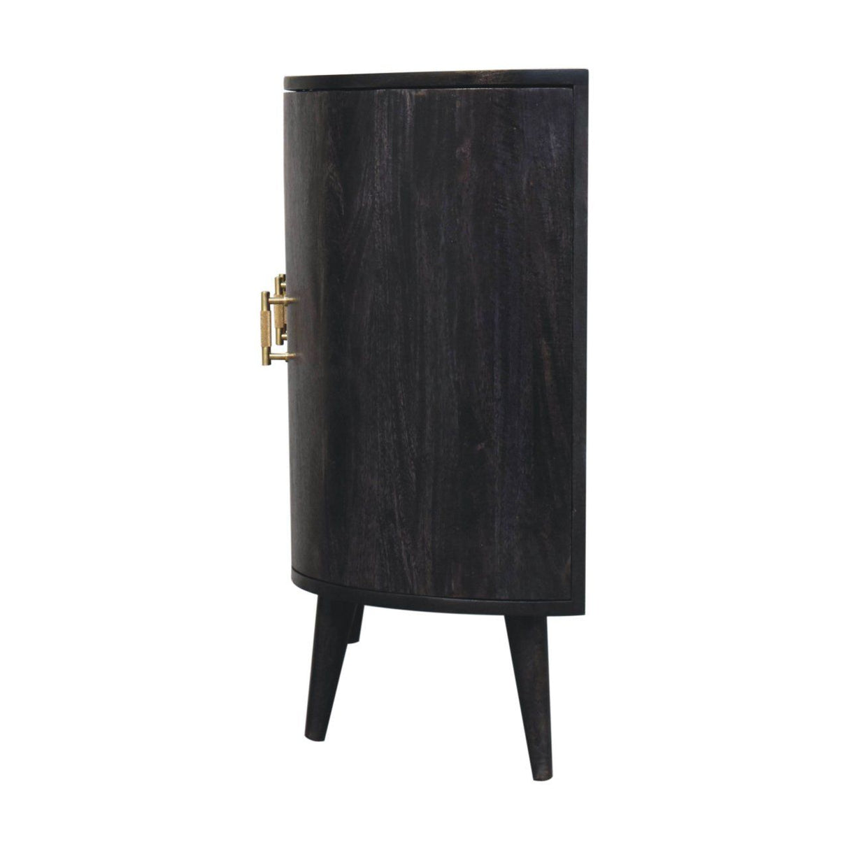 Quad - T Bar Cabinet - Ash Black by Couch.com