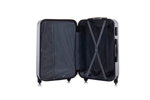 3 Piece Hard Luggage Set With Universal Wheels And Luggage Password Lock, 20 / 24 / 28" by Couch.com