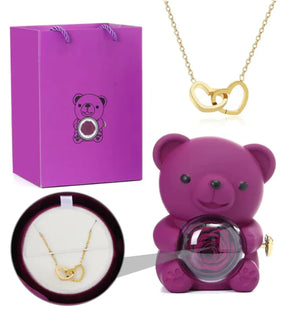 Lux Clover Necklace in Gift Box