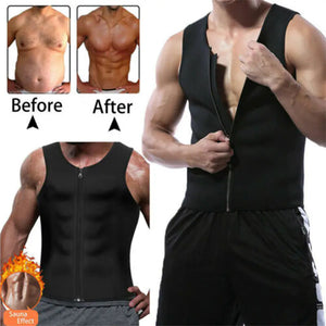 Men's Neoprene Waist Trainer Vest for Weight Loss