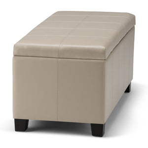 Dover - Upholstered Storage Ottoman Bench by Couch.com