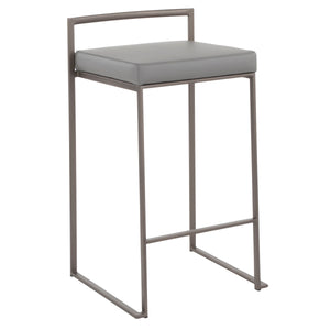 Fuji - Industrial Stackable Counter Stool Elegant Design by Couch.com