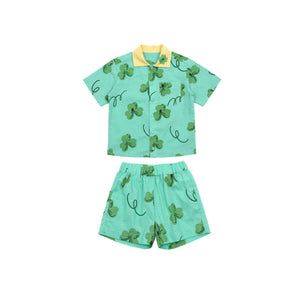 Fashion Printed T-shirt Shorts For Boys And Girls