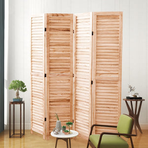 Panel Wooden Folding Room Divider by Couch.com