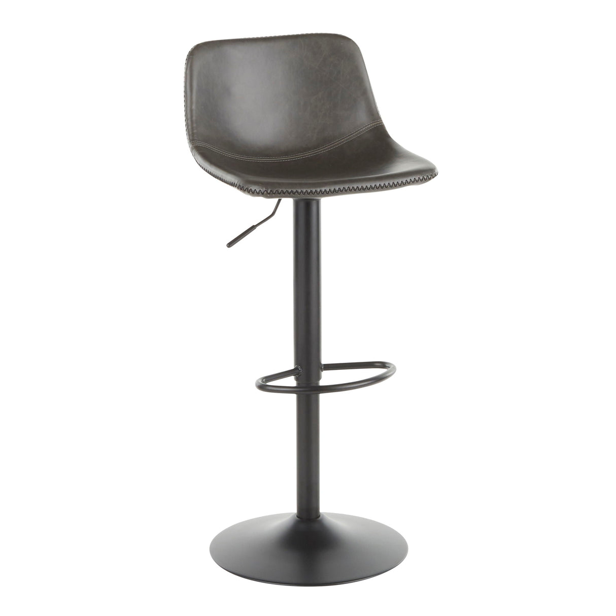 Duke - Industrial Adjustable Barstool (Set of 2) by Couch.com