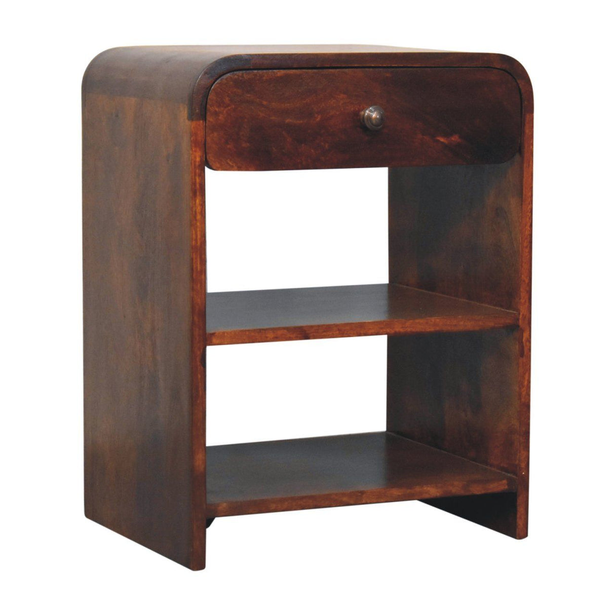 Aspen - Open Bedside Table - Dark Brown by Couch.com