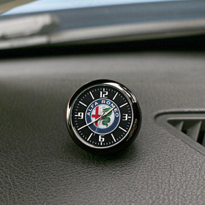 Dashboard Car Clock Air Clip Interior Car Accessories Car Dashboard Clock Cars Air Vent Clip Quartz Clocks Mini Luminous Quartz Analog Watch Universal Pocket Stick On Clock Perfect Decoration for Boats Bikes Auto Home Decoration