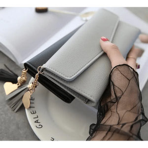 Dazzling Wallets For Phone, Clutch Bag, Purses, Long Wallets For Girl And Ladies Cute Money Coin Pocket And Card Holder Tassel Wallets