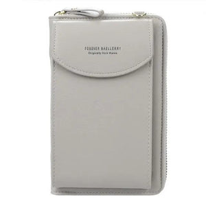 Dazzling Women Wallet Bags Big Card Holder Clutch Messenger Long Shoulder Straps - Trendy Designer Female Clutch Cross Body Bag