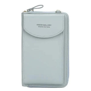 Dazzling Women Wallet Bags Big Card Holder Clutch Messenger Long Shoulder Straps - Trendy Designer Female Clutch Cross Body Bag